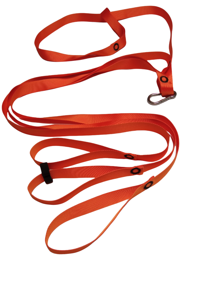 Sangle Groupe en X avec mousqueton SIM Nature